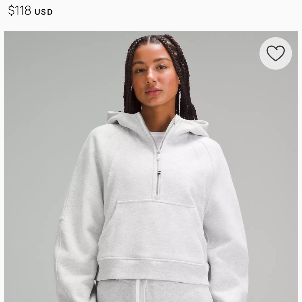 Lululemon Scuba Oversized Half-Zip Hoodie